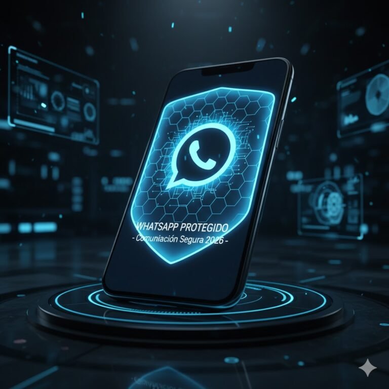 Interfaz de WhatsApp Plus 2026 versión 18.80 con escudo de protección anti-ban activo.